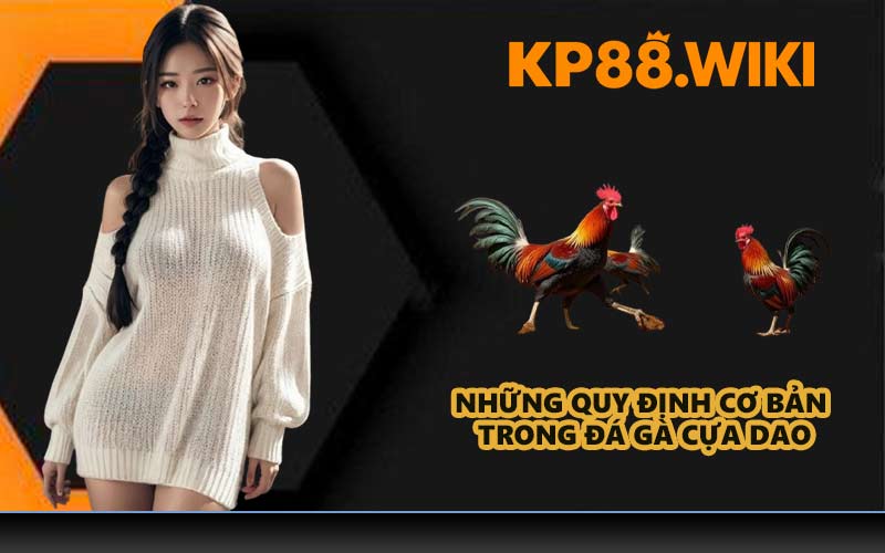 Những quy định cơ bản trong đá gà cựa dao
